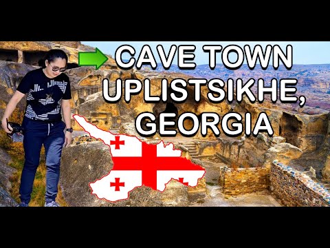 UPLISTSIKHE (Georgian: უფლისციხე [upʰlistsʰiχɛ | CAVE TOWN IN GEROGIA | ANCIENT CIVILIZATION |